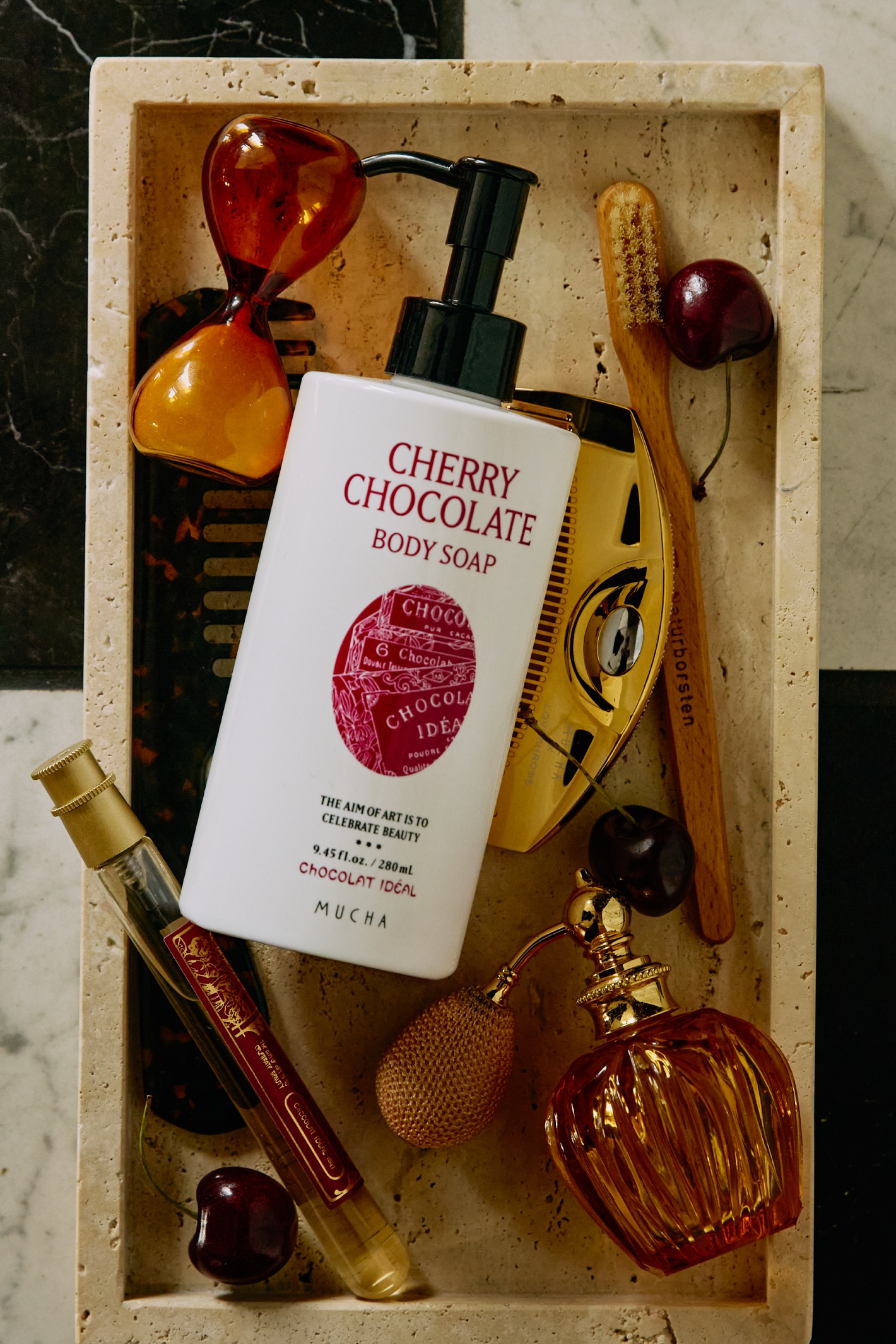 FRAGRANCE BODY SOAP - チェリーチョコレート - 商品写真